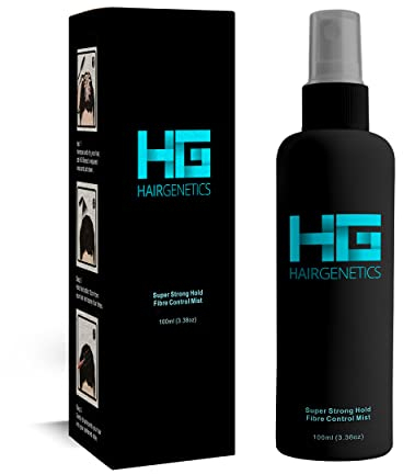 Hair Genetics Spray - Spray per fibre e costruzione dei capelli, controllo delle fibre