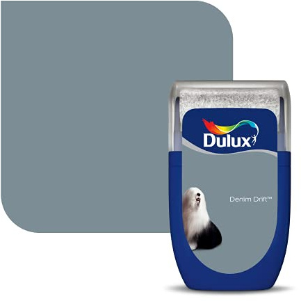 Dulux Walls & Ceilings Tester Paint, Denim Drift, 30 ml