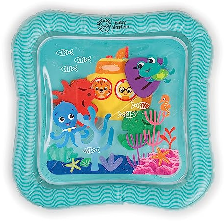 Baby Einstein Ocean Explorers Sensory Splash Wassermatte, für die Bauchlage oder zum Spielen im Sitzen, Alter von 0-36 Monaten
