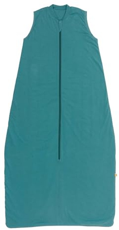 schlummersack Slumbersac Sacco nanna 2.5 Tog per tutto l'anno 130 cm Petrolio | Sacco nanna estivo 3-6 anni cotone | Sacco a pelo bambini