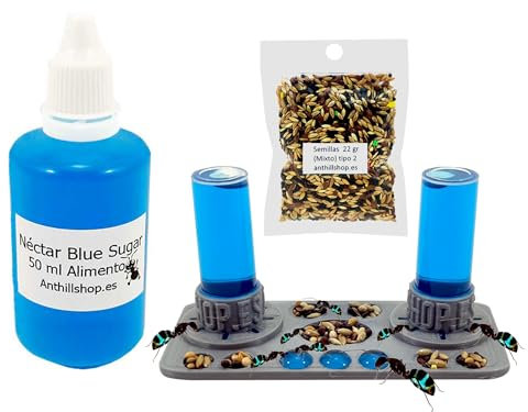Ameisenfutter Best Kit Ameisenfutter mit Blue Sugar Nektar 50 ml gemischt 22 g