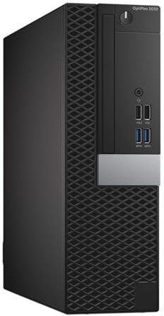Dell OptiPlex SFF, Pc Desktop Pronto All'Uso, Computer Pc Fisso Intel i5-7500 4 Core 3.4Ghz, Ram 32Gb, SSD 512Gb, Pacchetto Libre Office, Windows e Chiavetta Wi-Fi (Ricondizionato)