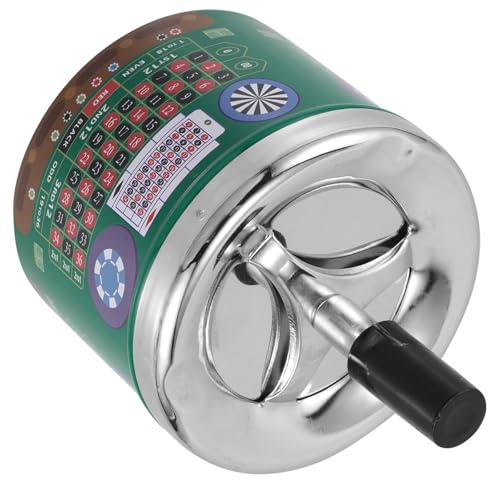 Beatifufu Cendrier en Métal Rotatif avec Couvercle Poussoir, Design Élégant pour Intérieur et Extérieur, Mécanisme Rotatif Pratique, pour Fumeurs Hommes