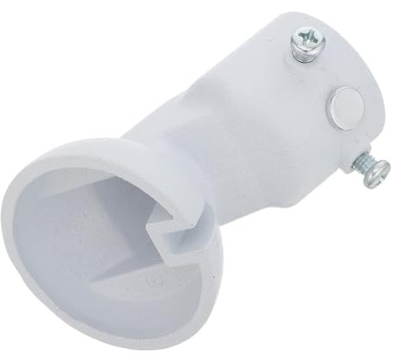 ULTECHNOVO Adaptador Compatible de Soporte de Techo Ventilador para Acero con Blanco Inclinados 45° y Instalación Segura y Versátil Varios estilos Techos Bóvedas