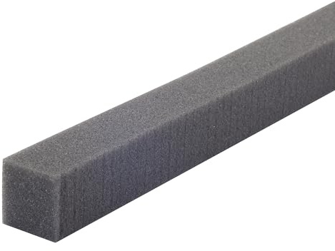 M-D Building Products 02006 1-1/4 in x 42 in Gray Foam Window Seal Strip – Air Conditioner Window Seal, Weather Stripping Foam Insulation for Window AC Units, Adhesive Foam Strip