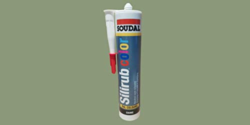 Build with Colour RAL 6021 Silicone Sealant, Heritage Green, 310ml