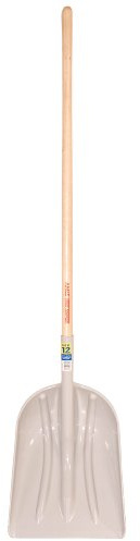 Ames True Temper Long-Handled Poly Scoop Shovel