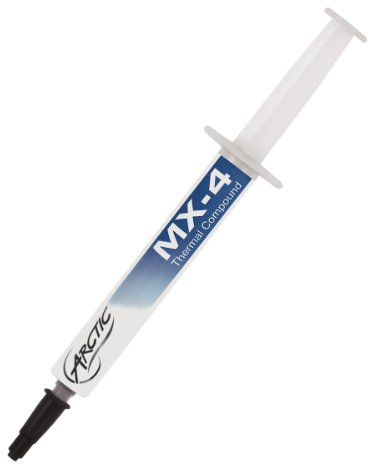 ARCTIC MX-4 (édition précédente) - Pâte pour Interface Thermique à Base de Carbone, Composé Thermique pour Refroidisseur d'UC, Dissipateur Thermique, Facile à Appliquer, Haute Durabilité - 4 g Blanc