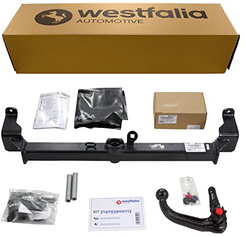 Westfalia abnehmbare Anhängerkupplung für Opel Zafira (inkl Family) (BJ 07/2005-12/2012) - im Set mit 13-pol. fzg.-spez. Westfalia Elektrosatz