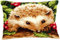 VERVACO Kit Cuscino Punto Croce Riccio con Bacche Set Ricamo Principianti Cuscini Gobelin Decorativi ca. 40 x 40 cm Accessori per Lavoretti Creativi DIY Casa Decor Hobby Adulti Cross Stitch