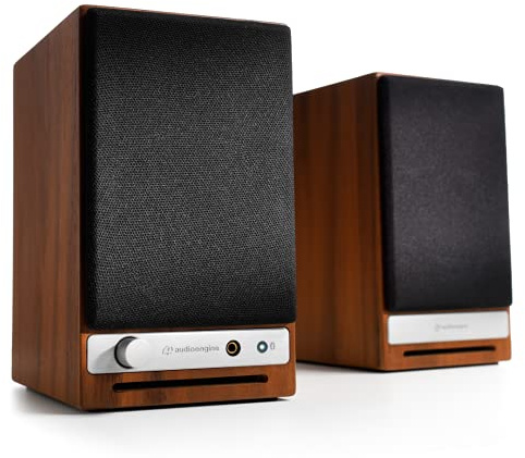 Audioengine HD3 Home Music System - Wireless Speakers with Bluetooth - 60W Powered Computer and Desktop Speakers with aptX HD Bluetooth