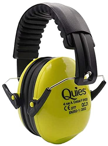 Quies Protection Auditive Casque Anti-Bruit pour Enfants - Vert
