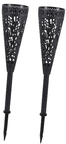 GRIRIW Paquete De 2 Estacas De Plástico para Floreros Huecos De Cementerio para Lápidas Y Monumentos