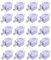 cyclingcolors 20x soportes para estantes muebles 5mm con ventosa vidrio cristal antideslizantes esquina cocina