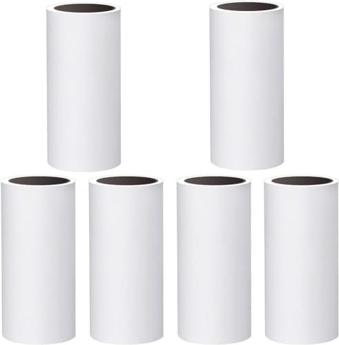 Rouleau Adhesif Vetement, Rouleau Poils Animaux, 6 Rouleaux de AdhéSif Puissant Brosse Adhesive 360 Feuilles Peluche Rouleau pour vêtements, canapé, lit, Poils de Chat, Poils de Chien