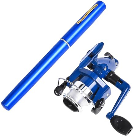 Ensemble canne à pêche et moulinet, canne à pêche télescopique sur glace, 99 cm, équipement antidérapant, kit professionnel portable pour homme et femme, pêcheur, quai de lac, réservoir de mer, étang