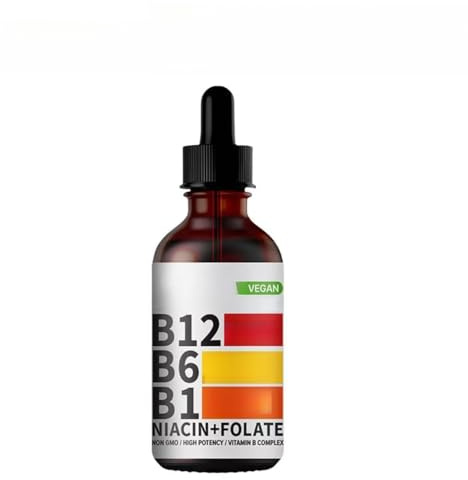 Gocce liquide vitaminiche, adatte a uomini e donne, per l'energia