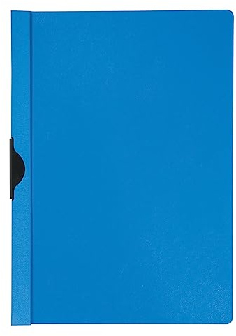 Q-Connect Quickclip File 3mm A4 Dark Blue (Pack of 25)