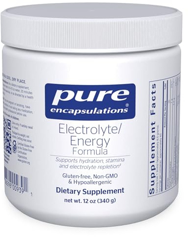 Pure Encapsulations Electrolyte/Energy Formula -- 340 grams