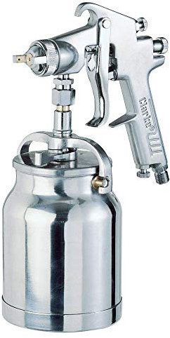 CLARKE Pistolet à air comprimé 1 litre avec siphon externe 1,2 mm