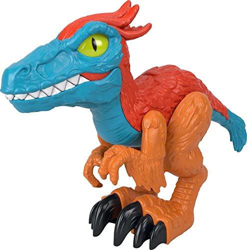 Fisher-Price FP PRECOOL Imaginext Jurassic World Pyroraptor XL Dinosaurier-Figur, Spielzeug für Kinder im Vorschulalter, HKG14