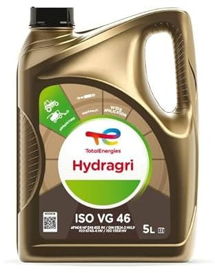 TERAM LOISIRS Huile Agricole TOTAL HYDRAGRI 46 HUILE POUR CIRCUIT HYDRAULIQUE Bidon 5 Litres NEUF
