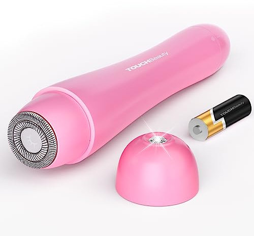 TOUCHBeauty Gesichtshaarentferner für Frauen, AG-1653EU,Damenrasierer Elektrisch Gesicht Damen Gesichtsepilierer Rasierer Damen Elektrisch Gesichtsrasierer für Wangen, Lippen, Kinn und Hals