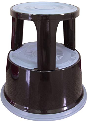 Q-Connect KF00633 Rollhocker aus Kunststoff schwarz