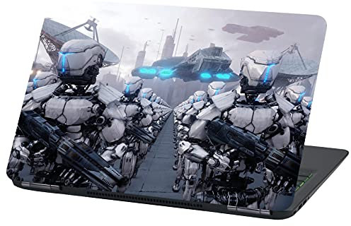 Laptop Folie Cover: Strange Klebefolie Notebook Aufkleber Schutzhülle selbstklebend Vinyl Skin Sticker (15 Zoll, LP60 Invasion)
