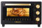 Belaco 23L Toaster Oven Tabletop Cooking Baking Portable Oven Rotiseerie1380w 60 min Timer with auto shut off 100-250° Stainless Steel Heating Tube incl. Baking Tray, Wire Rack, Handle, Rotisserie…
