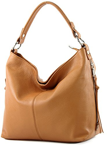 modamoda de - ital. Étui en cuir pour sac à main Case pour Étui en cuir Case T160, Camel, Large