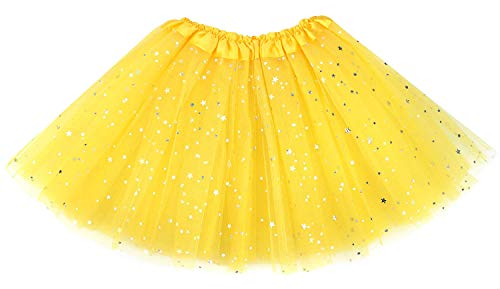 Auranso Jupe Filles Tutu Filles Princesse de Ballet Enfants Robe De Fête 2-7 Ans