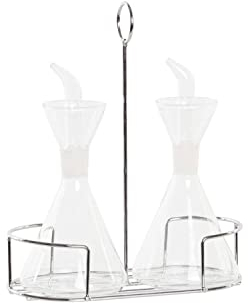 DKD Home Decor Set de aceitera y vinagrera, Estándar