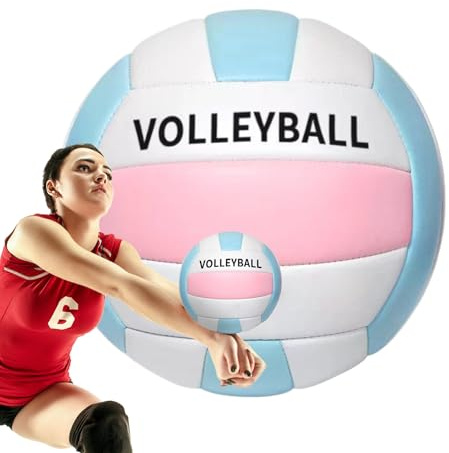 Genérico Voleibol De Exterior | Balón para Entrenamiento Y Juegos Al Aire Libre - Pelota Resistente Y Suave para Práctica Deportiva En Equipo En Parque, Piscina, Cancha De O Gimnasio