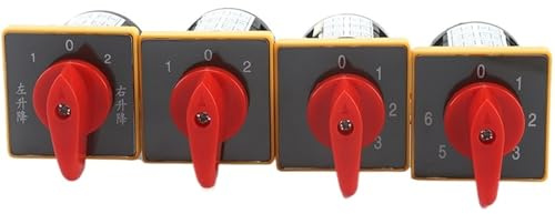 1 pz HZ5B-20/D242.2 D303.3 0-4.3 0-6.3 20A 660V Interruttore di commutazione a combinazione rotante con contatto in argento(20A 0-4.3)