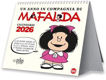 Calendario da tavolo Mafalda 2026