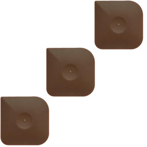 NOLITOY Lot de 3 Grattoirs Pratiques en PC pour Poêles en Fonte et Casseroles, Outils de Nettoyage Multifonctions Cuisine, Coupe-gâteau et Cuisson, Résistants et Réutilisables,