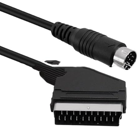 Anslutningskabel for konsol. Kompatibel med Scart-kabel 240p utgångskabel