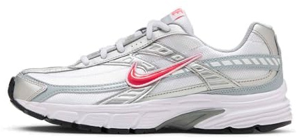 Nike Sneaker WMNS Initiator, White/Cherry-Metallic Silver-Mist Blue, 394053-101, 43 EU (W 11 US)