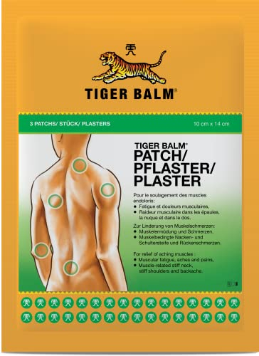 BAUME DU TIGRE – Patch – BAUME DU TIGRE en patch à l’effet décontractant – 3 patchs adhésifs