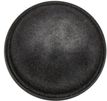 6 Stück, dunkel grau, gewölbt Metallknöpfe, cool an Mantel oder Jacke, Uniform, made in Germany, ca.15mm oder ca.25mm (25mm)