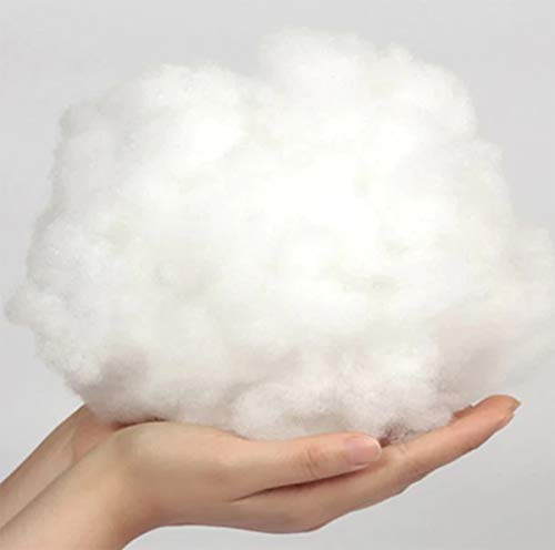 IYAN 2 Kg Soft Toy & Cushion Stuffing - 100% Virgin Polyester Hollowfibre Filling for Pillows, Teddy Bears, V Pillows & Sofa Cushions - Lightweight, Washable, Non-Allergenic Padding