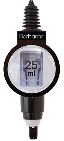Barbarian 25ml Professional Single Liquor Dispenser - Individual Optic Measure Home Bar Pub Optics Shot