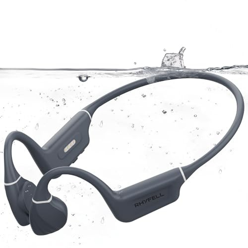 Rhyfell Bluetooth Bone Conduction Headphones, F1 (Gray)