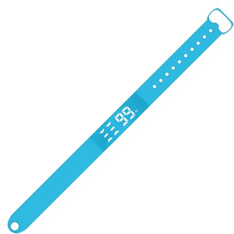 Tyst larmband - vibrerande, smart, uppladdningsbar, diskret påminnelseenhet med bärbar klocka, lättviktig väckarklocka assistent i fitness tracker-stil | Larmband