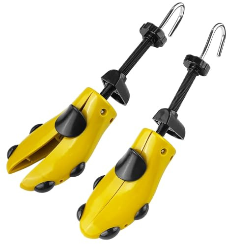 Ravytha 1 Paio allarga scarpe, tendiscarpe in plastica unisex, macchina allargascarpe taglia variabile 41-47, Regolabile Conveniente Facilmente la Forma Larghezza Lunghezza Della