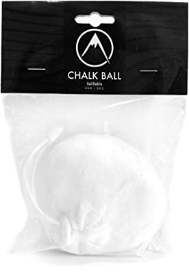 Psychi Nachfüllbarer Kreideball Kletterkreide, weiß, Einheitsgröße