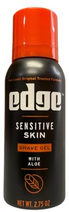 Edge Shave Gel, Sensitive Skin 2.75 oz (Pack of 5)