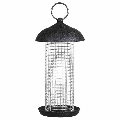 Siena Garden Futtersäule für Erdnüsse, Vogelfutterstation, 20cm, D37190