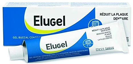 GEL DENT T 40ML ELUGEL PIERRE FABRE ORAL CARE SANS SAVEUR